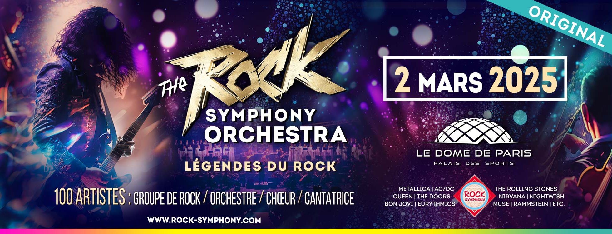 dome de paris : THE ROCK SYMPHONY ORCHESTRA