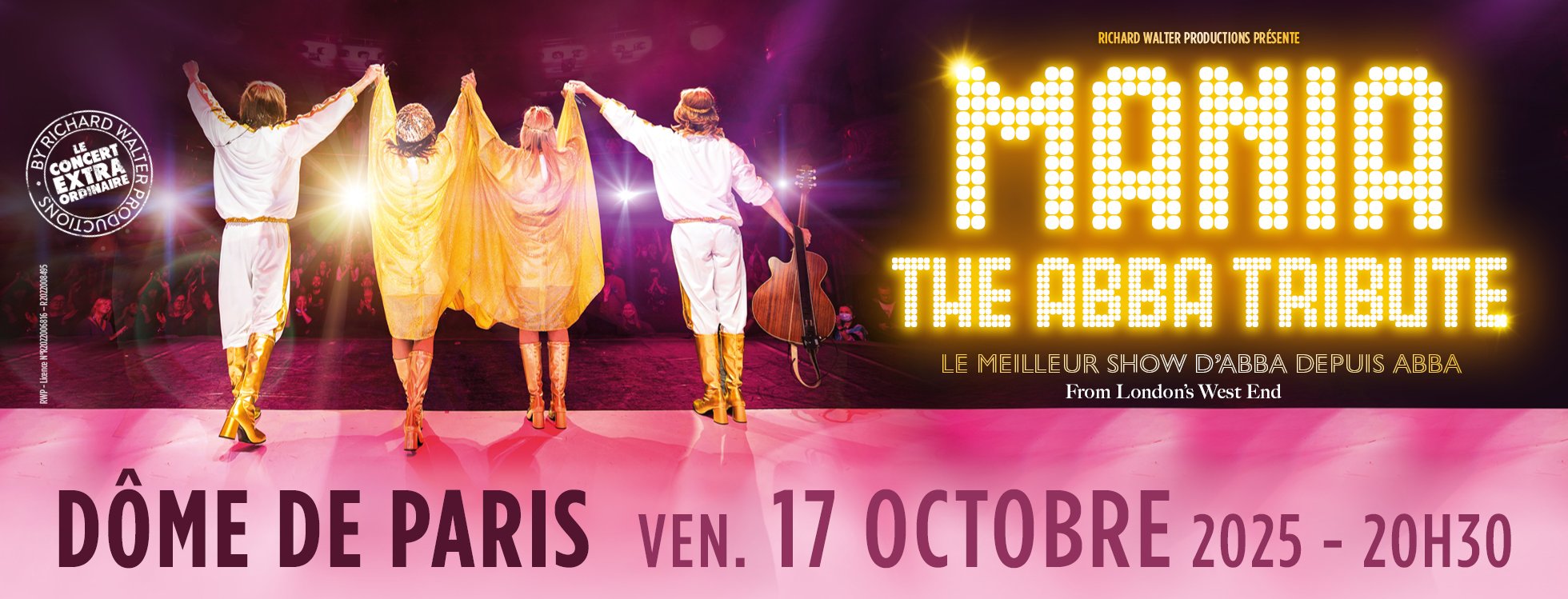 dome de paris : MANIA THE ABBA TRIBUTE