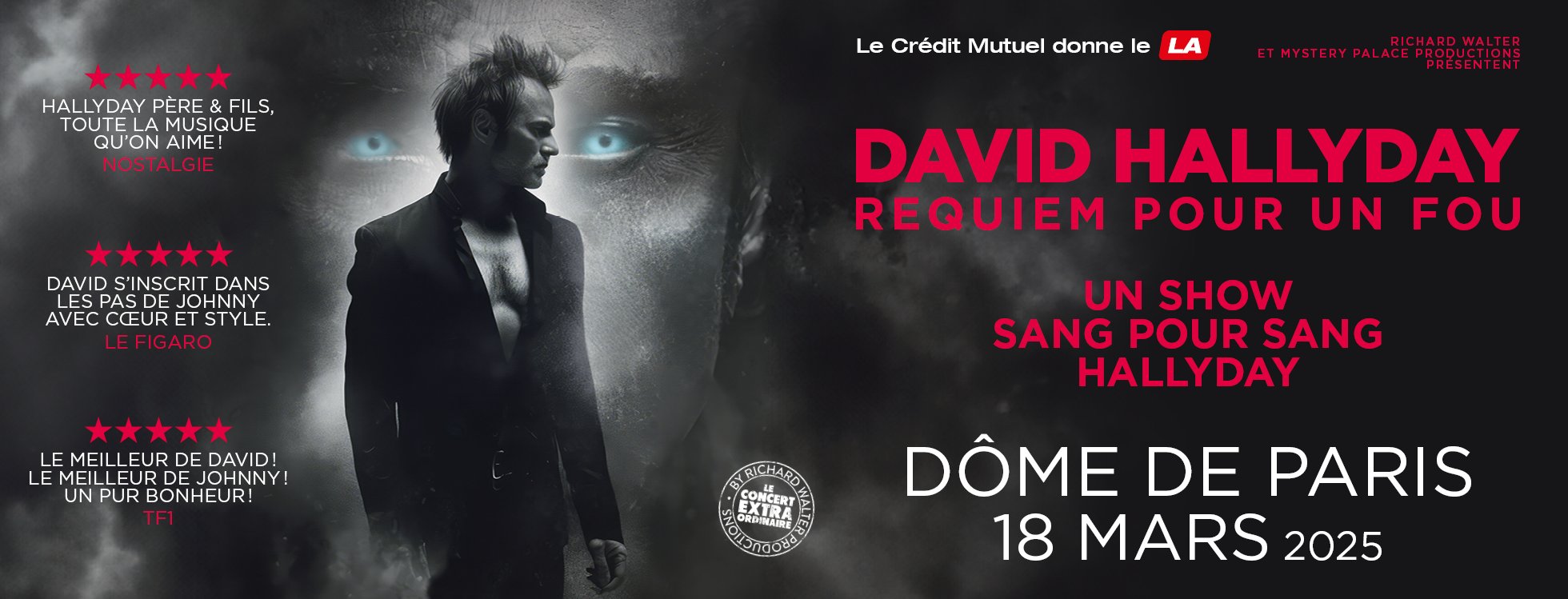 dome de paris : DAVID HALLYDAY