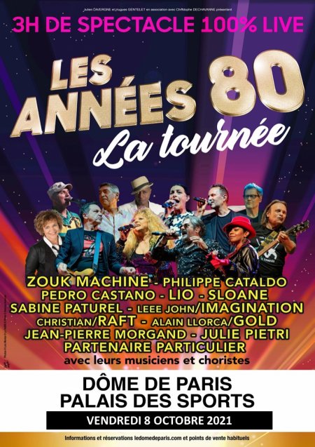 Les Années 80, en Live, Dôme de Paris